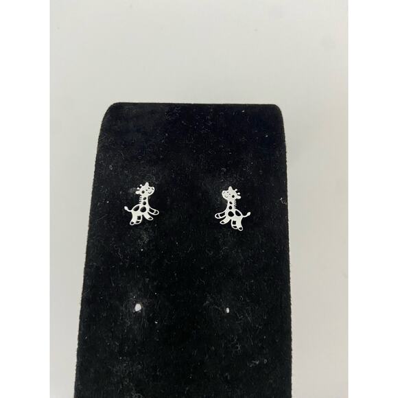 Giraffe stud earrings - Picture 1 of 3